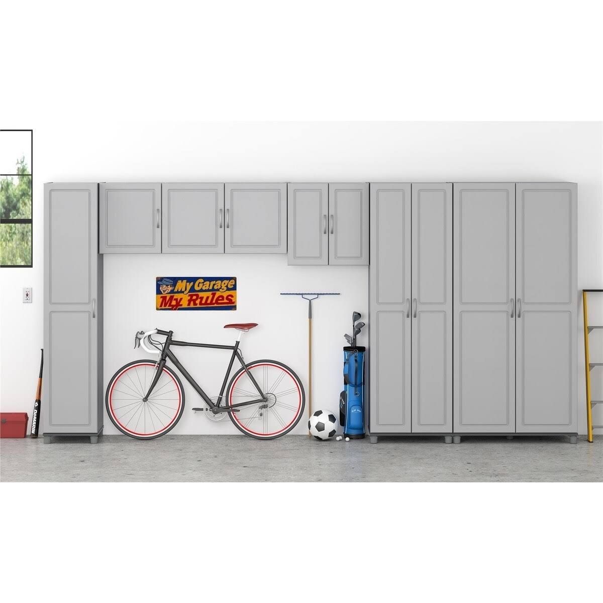 54 inch Wall Cabinet (Grey) U8573