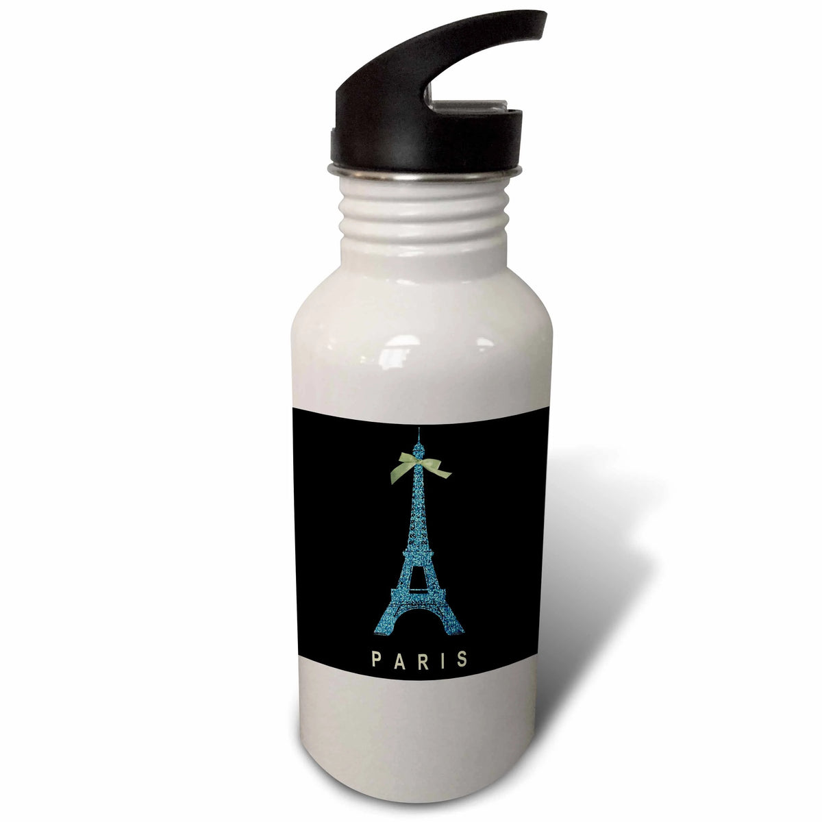 Blue Eiffel Tower Sports Water Bottle K268121