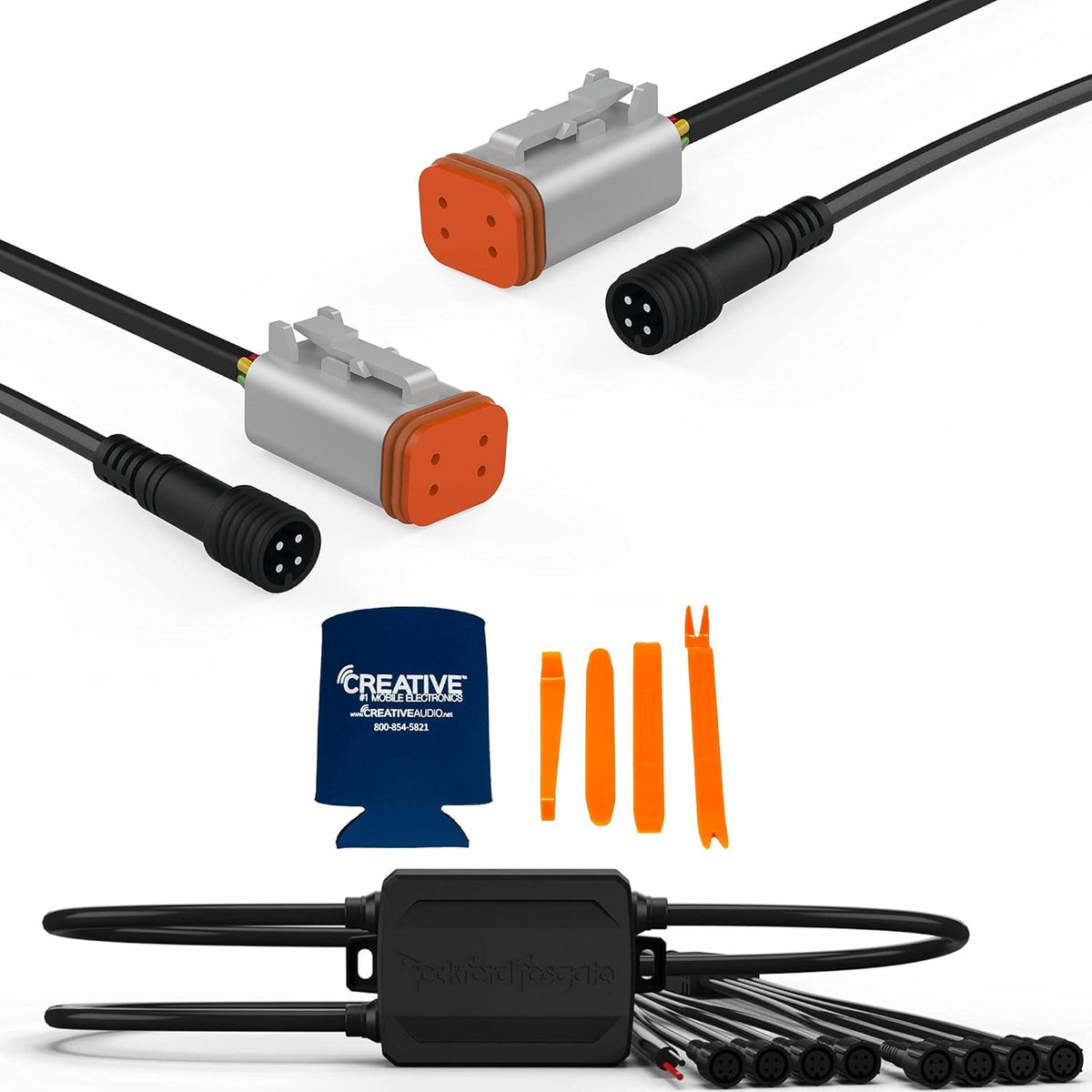 PMX-RGB Color Optix Controller and 2 RGB-25C 25' Extension Cables G80542