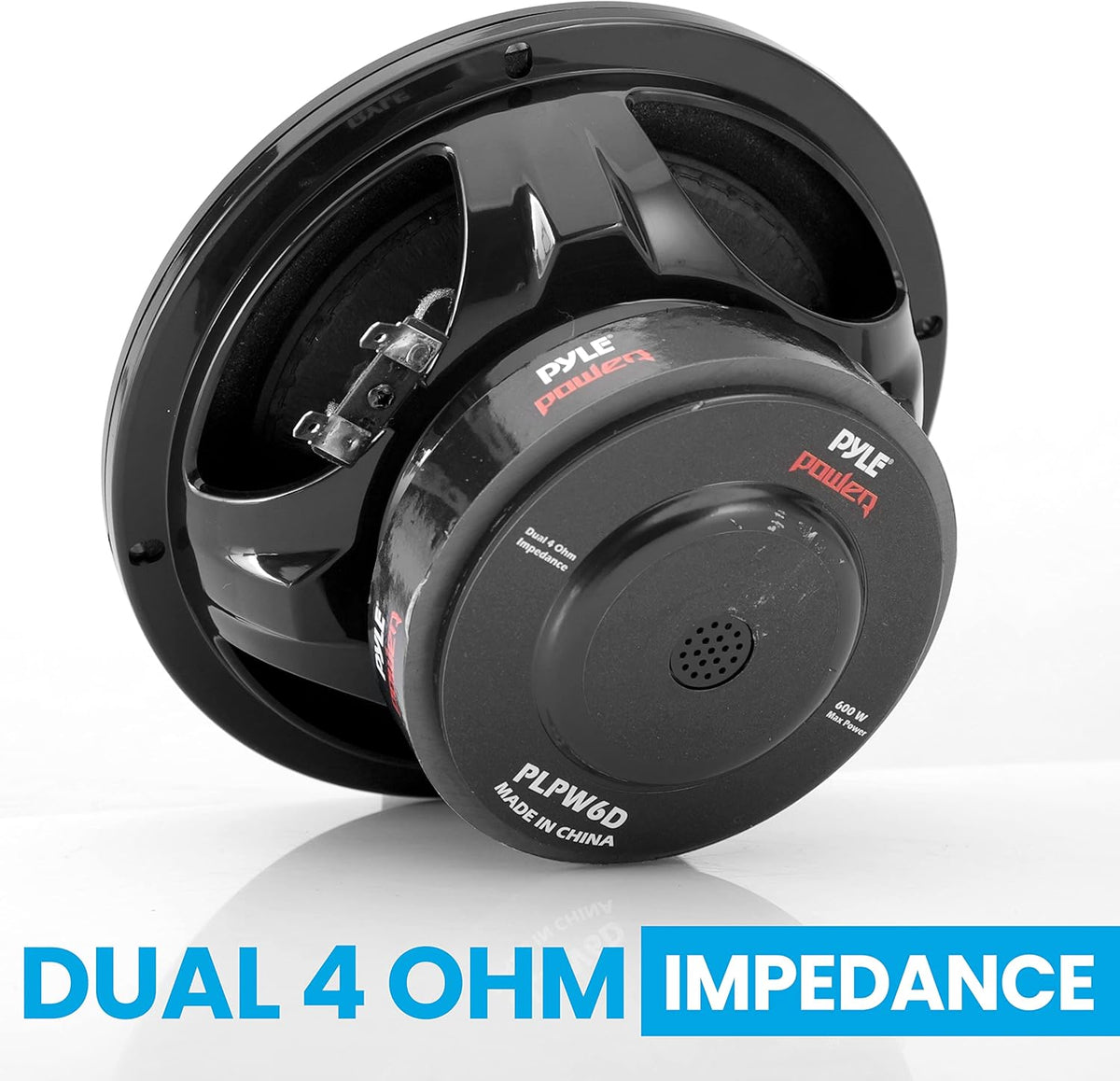 6.5 Dual Voice Coil 4 Ohm 600 Watt Car Subwoofer M991