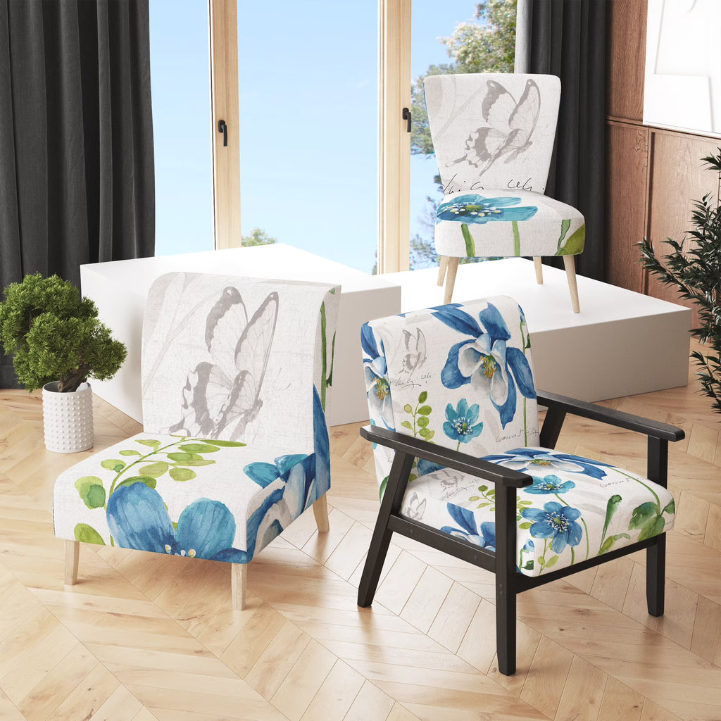 Upholstered Cabin & Lodge Accent Chair A62574