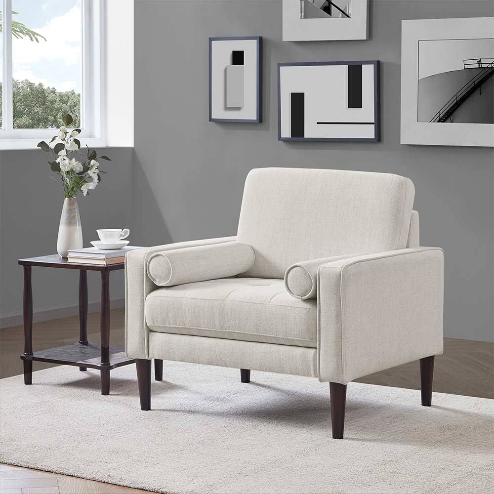 Navy Blue Wingback Chair A9048