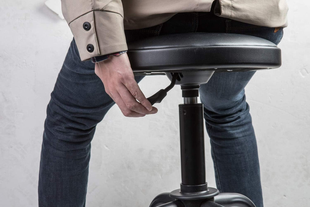 Adjustable Swivel Stool with Black Pack of 2 G944952