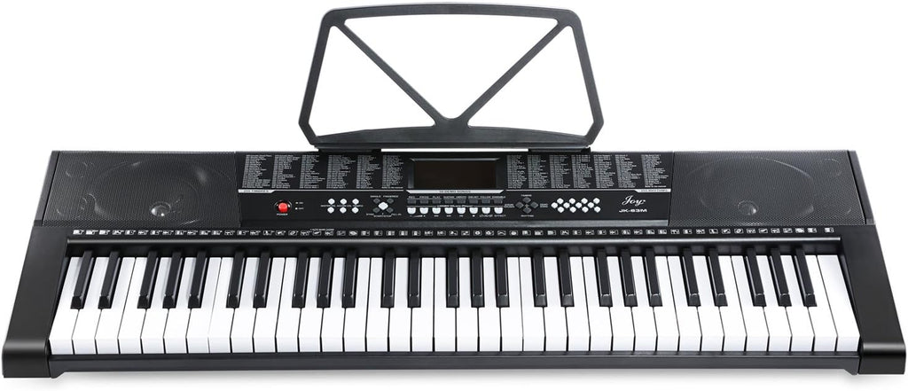 61key Standard Electronic Keyboard with USB Music Player, Including Headphone, Stand, Stool & Power Supply G4548