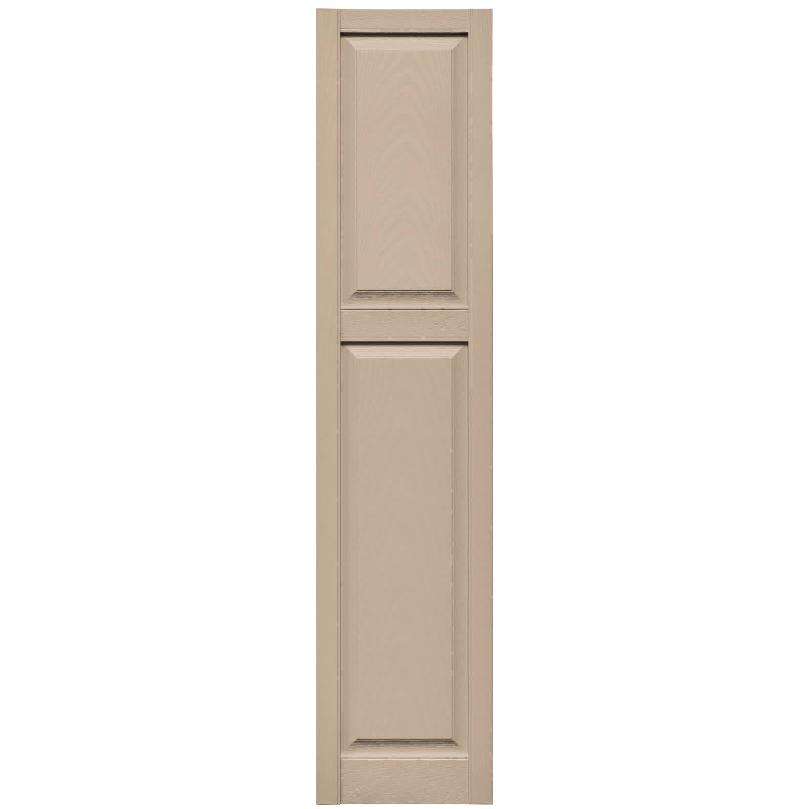 Vinyl Cottage Style Standard Shutter 67x22 Long - 1 Pair T63625