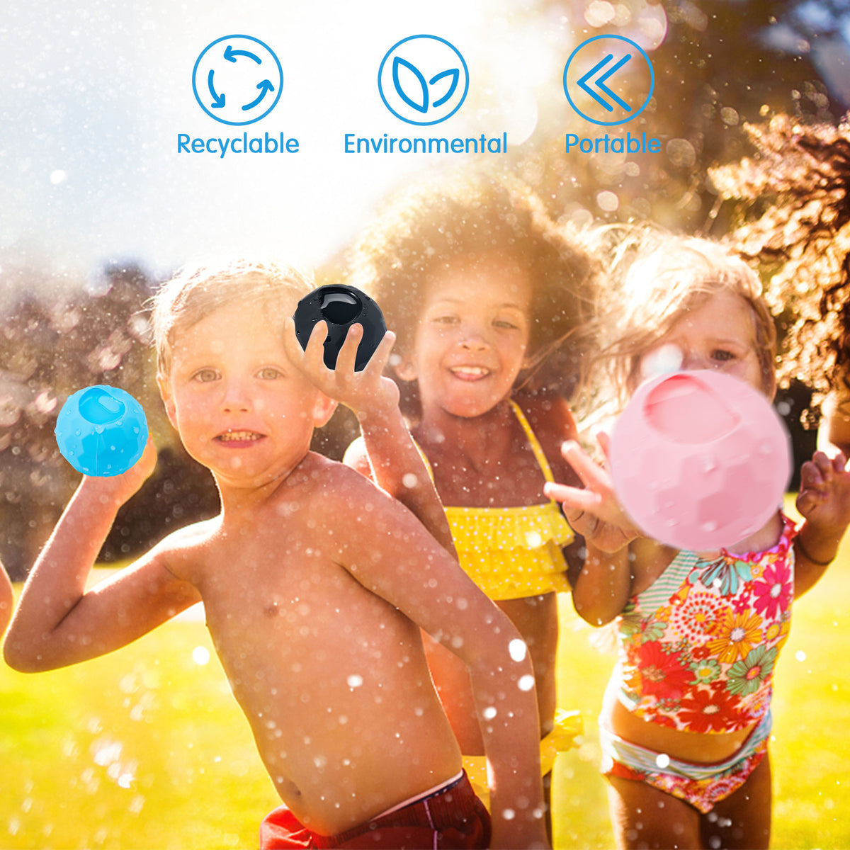 Reusable Water Splash Ball Water Toy Y1580