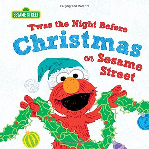 Holiday Picture Book Featuring Cookie Monster, Elmo, and Friends I26171