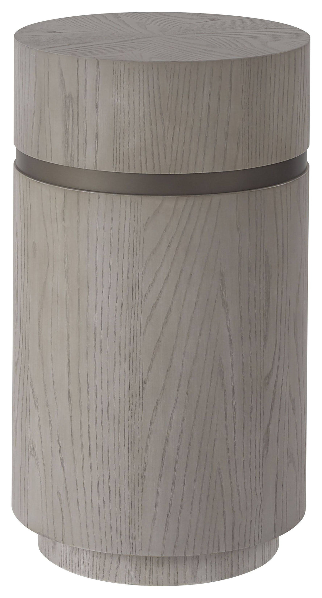 Siltstone Gray Small Round End Table Q592