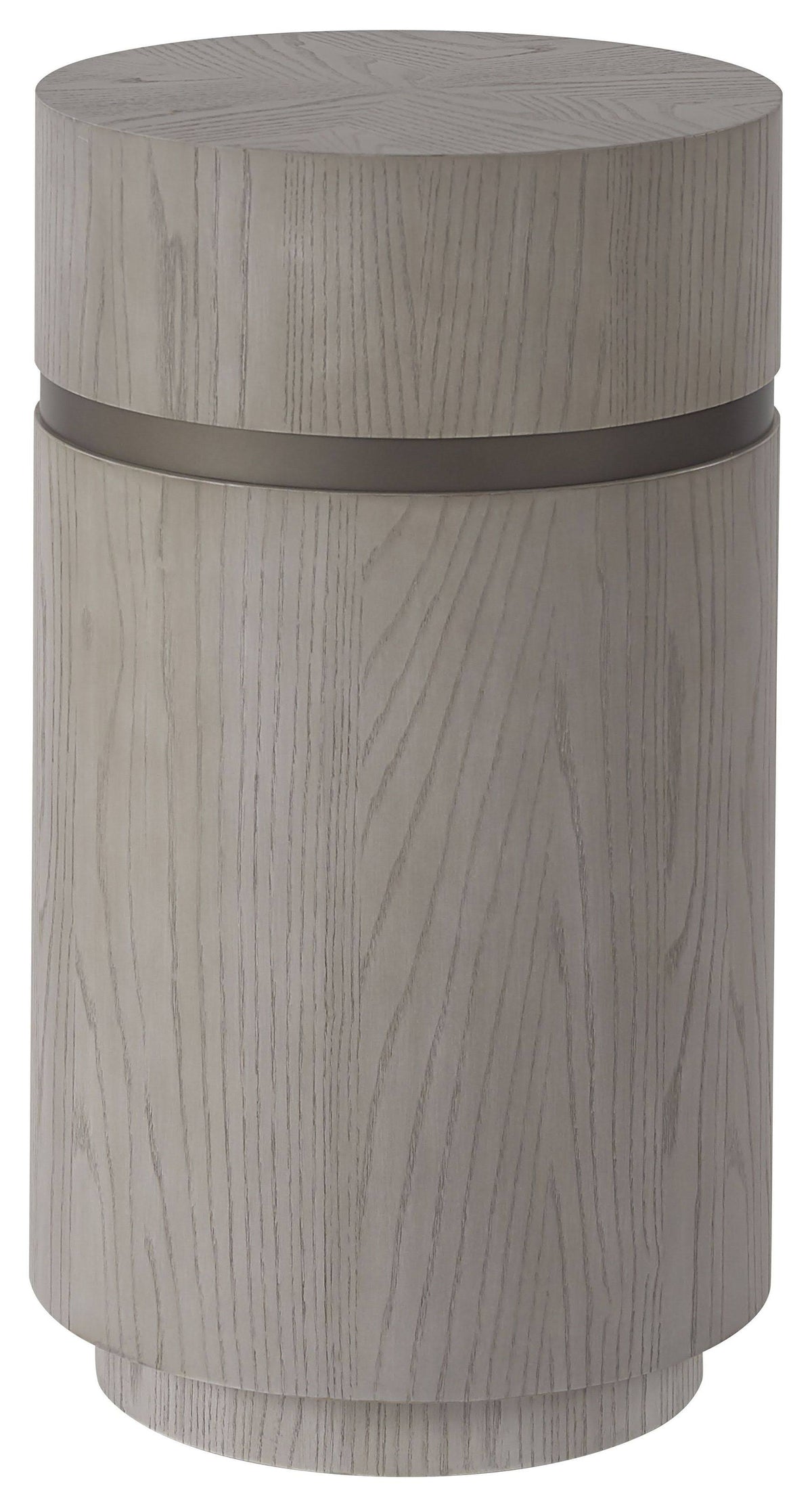Siltstone Gray Small Round End Table Q592