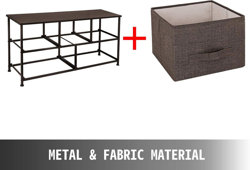 5 Drawer Fabric Steel Frame Dresser Y54310