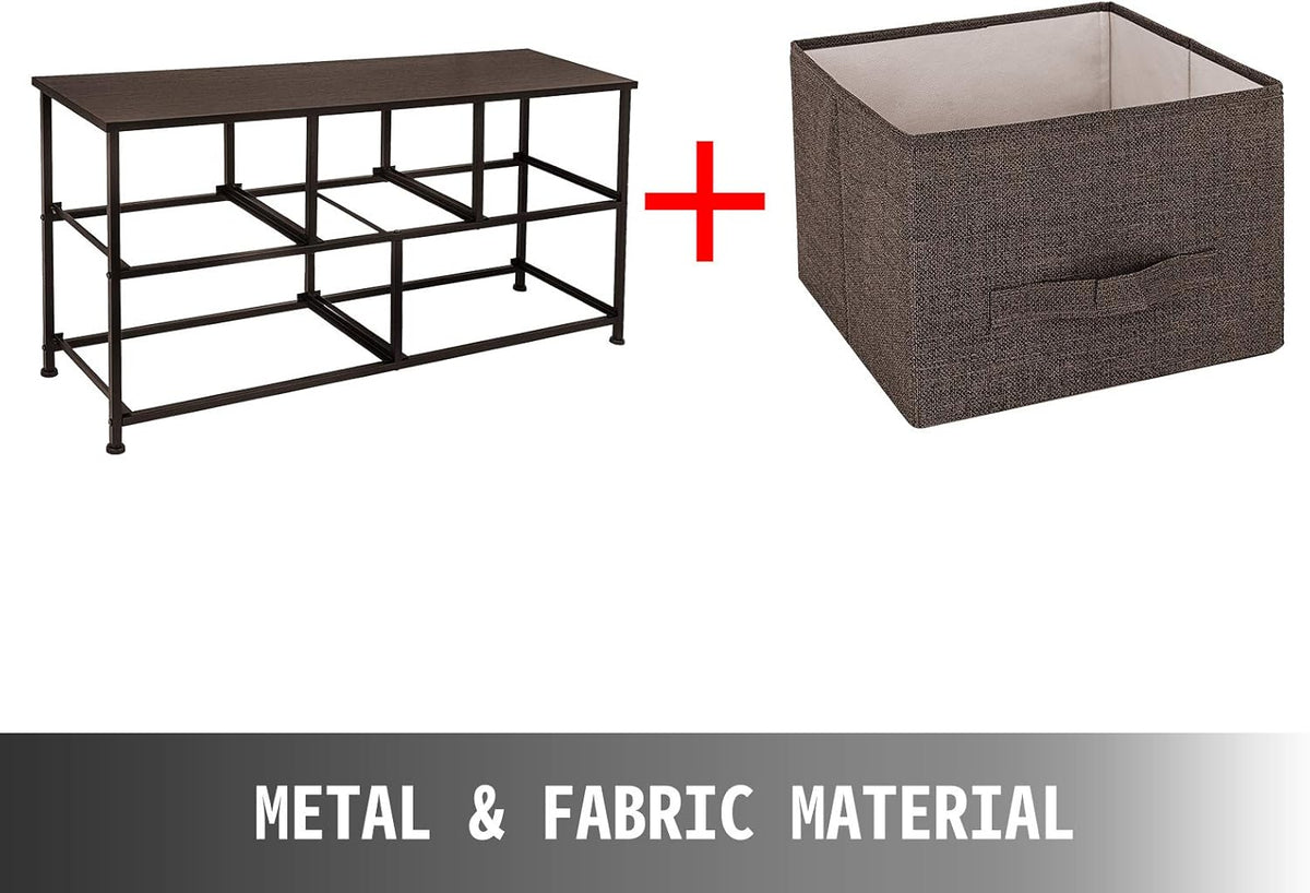 5 Drawer Fabric Steel Frame Dresser Y54310