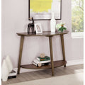 Dark Oak Solid Wood Sofa Table M94111