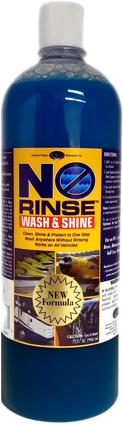 No Rinse Wash & Shine - 1 Gallon, Case of 4 Z1069