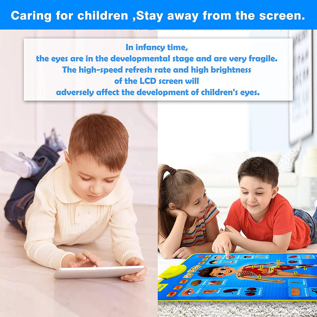 Electronic Interactive Body Talking Poster Learn Names & Facts & Games & Songs of Body Learning Toys for 3,4,5,6,7,8,9 Year Old Boys & Girls Anatomy for Kids I87934