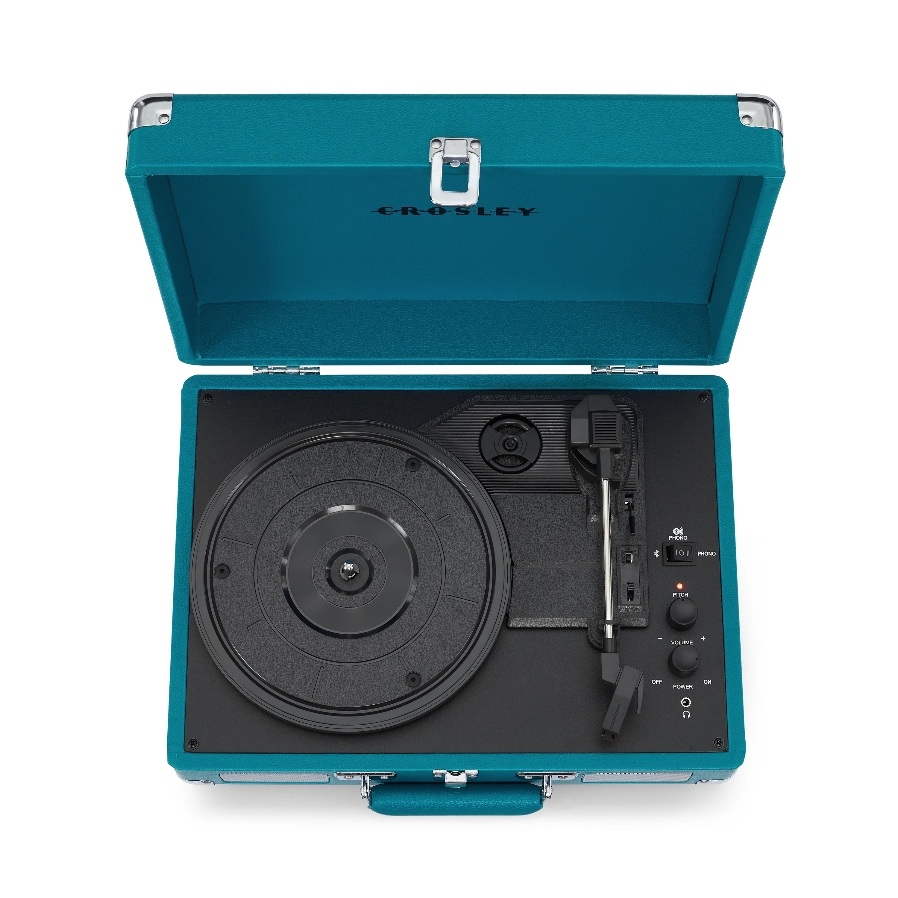 Vinyl Record Player with Speakers and Bluetooth Turntable I597694