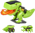 STEM Robot Building Educational Toy Science Kit 3 in 1 Solar Dinosaur Desk Robot H11393