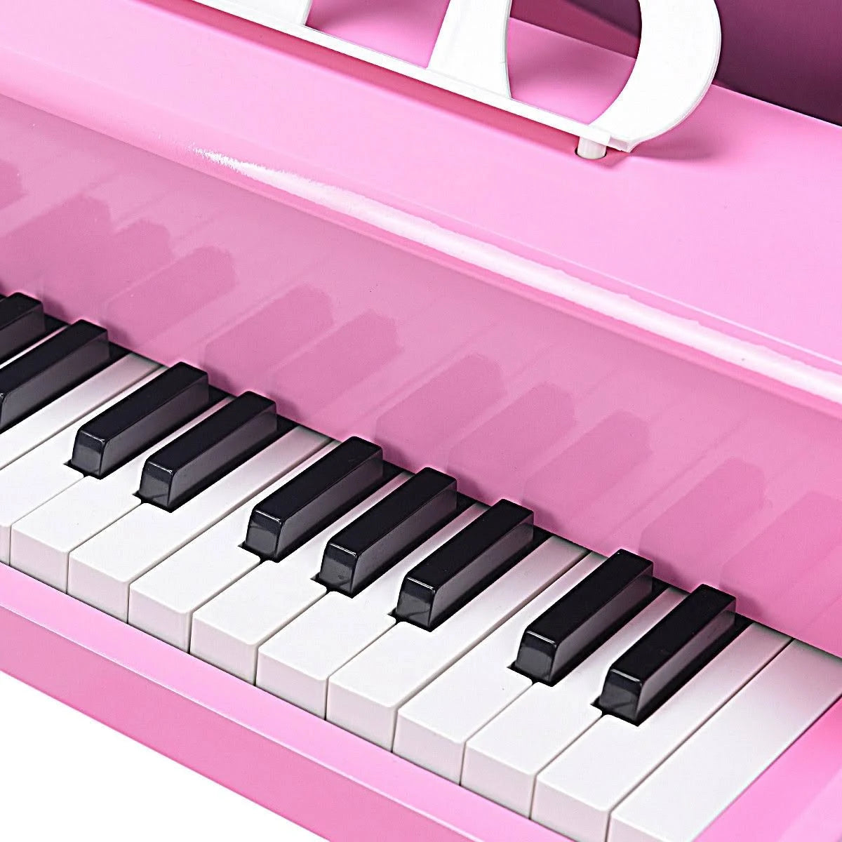 Pink Children Grand Piano with Bench Q95348