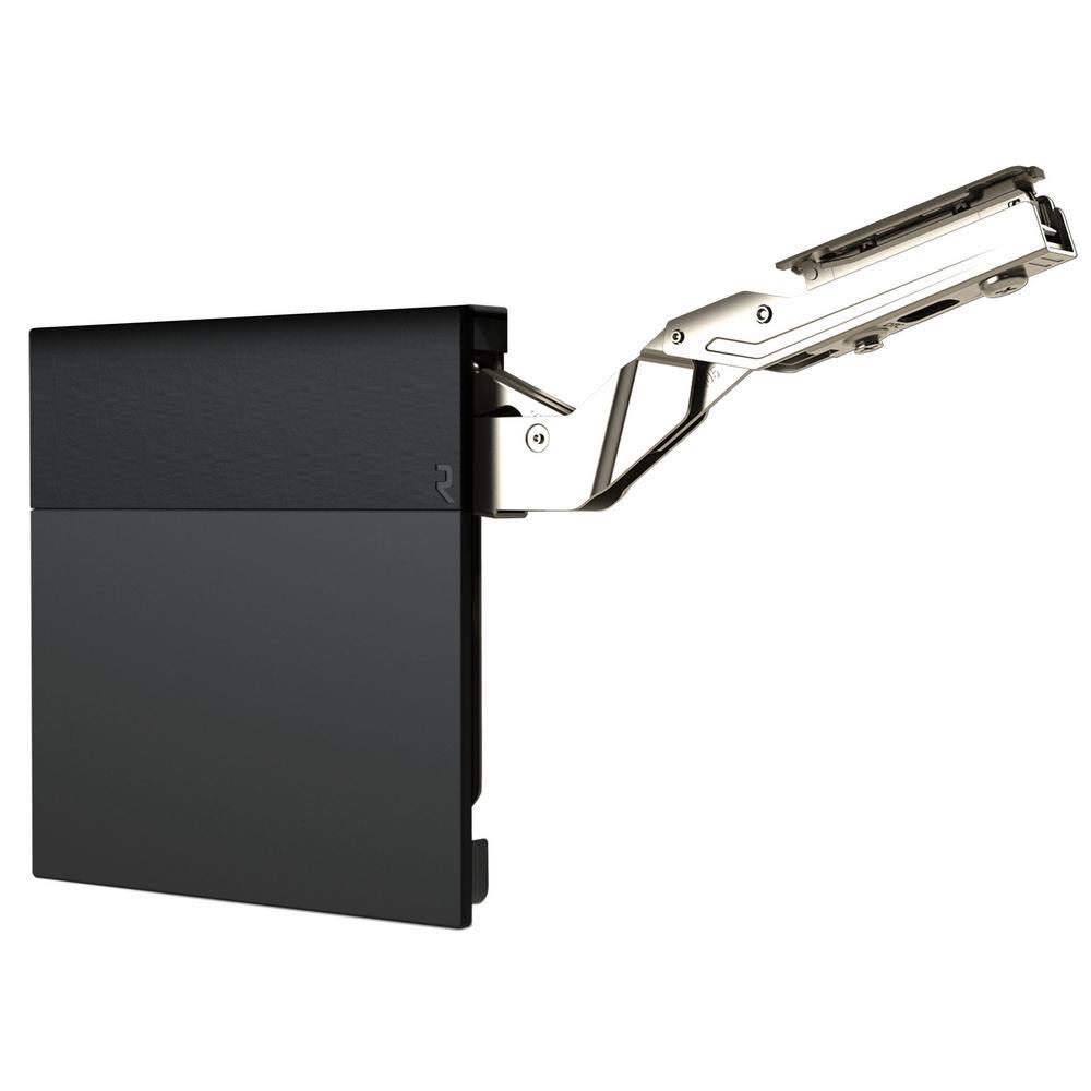 Black 107° Lift-Up Hinge Soft-Close Vertical Opening Hinge (1-Pair) U177