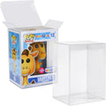 50 Pack Crystal Clear Heavy Duty Plastic Display Box for 4 Inch Funko Pop Figures C3689