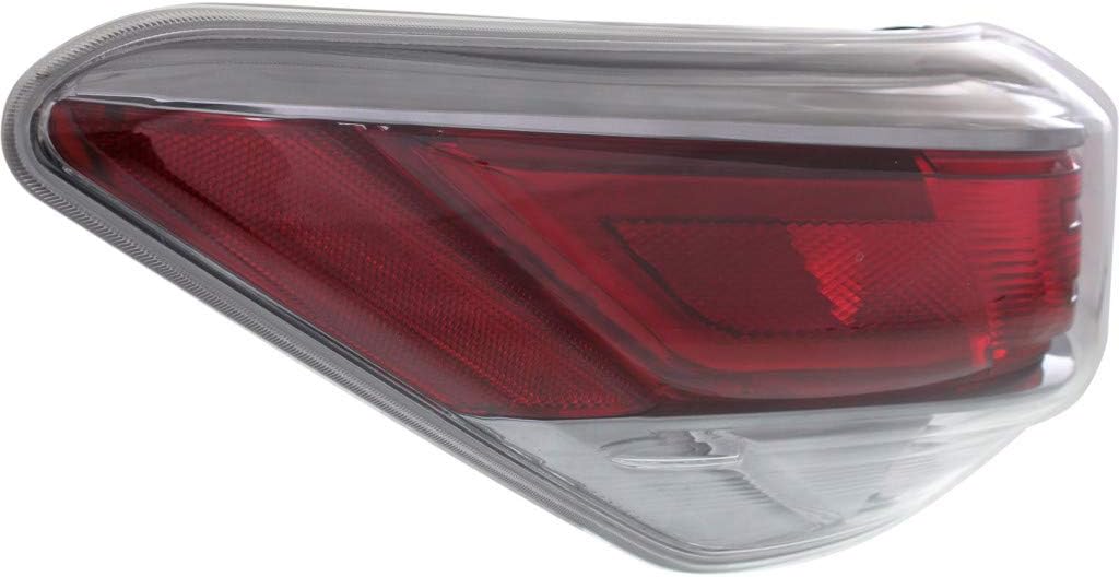 Tail Light Assembly for Toyota Highlander 2014 2015 2016 Passenger Side Hybrid Q318