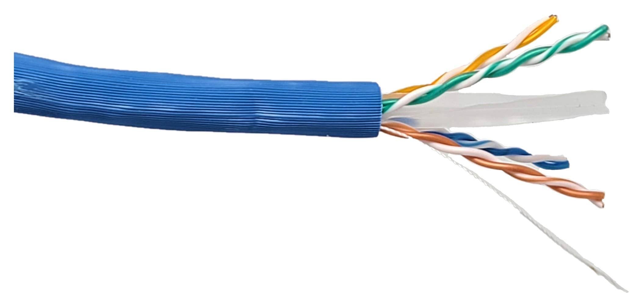 100-Meter Cat 6A UTP Bulk Cable - Blue N94176