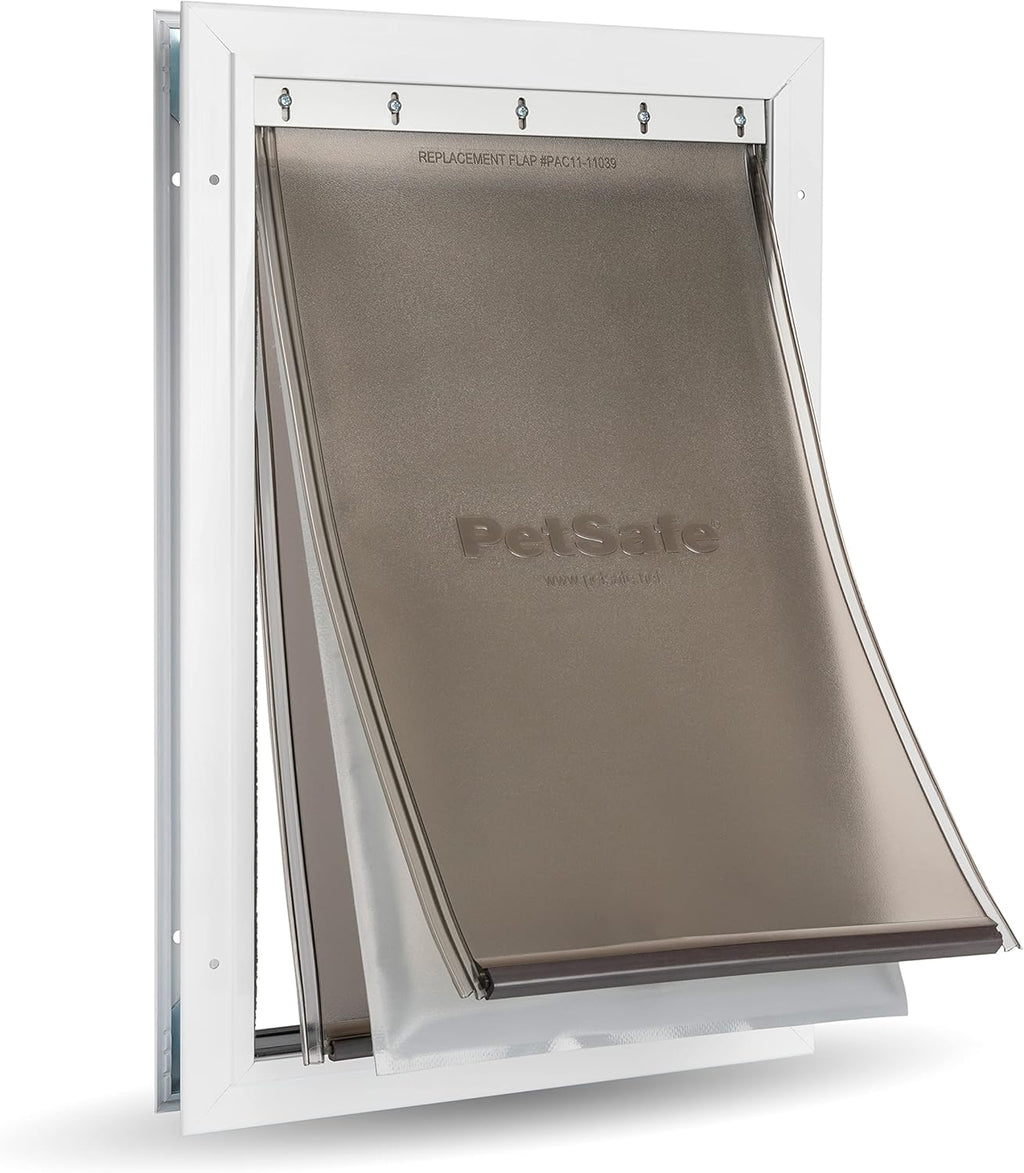 Aluminum Pet Door with 3 Flap Insulation M9536