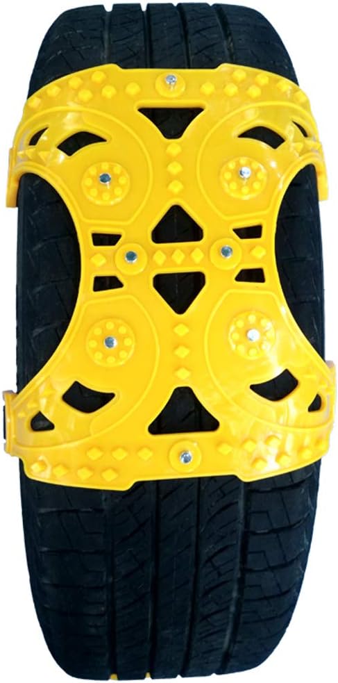 Universal Anti-Skid Tire Chains for Car, SUV, and Pick Up, Pack of 2 K742