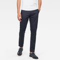 Blue Slim Chinos M9599