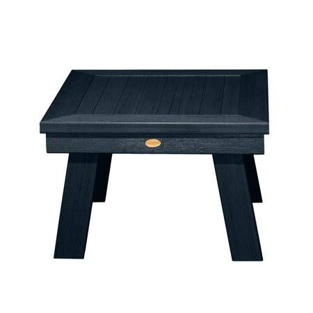 Blue Marine-Grade Synthetic Wood Side Table Z1798