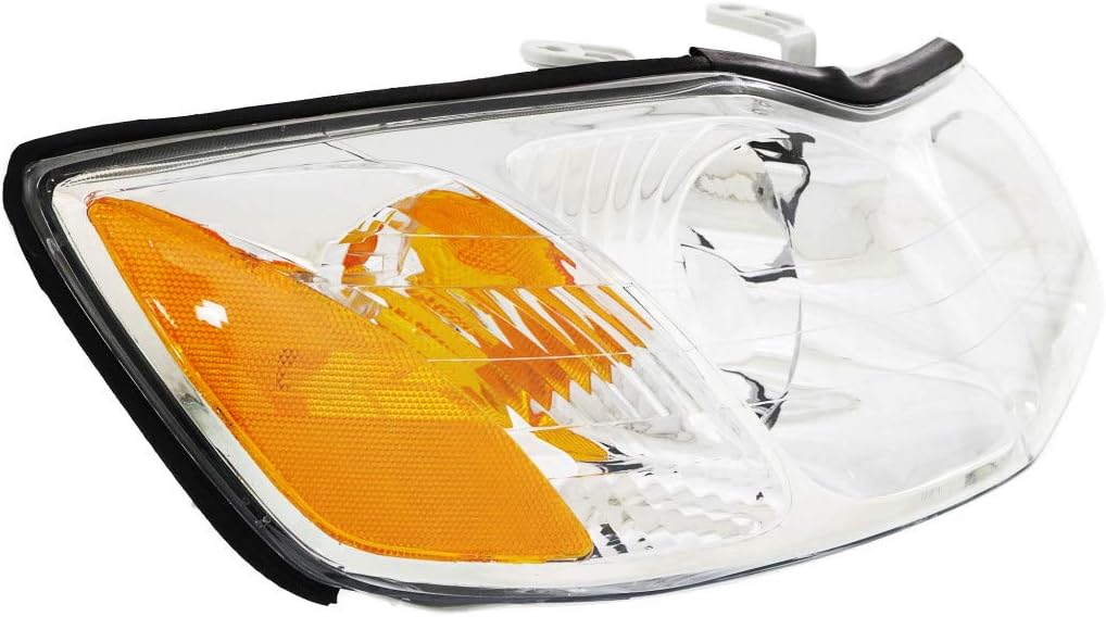 Headlight Assembly for Toyota Avalon 2000-2004 Driver Side with Bulbs E8976