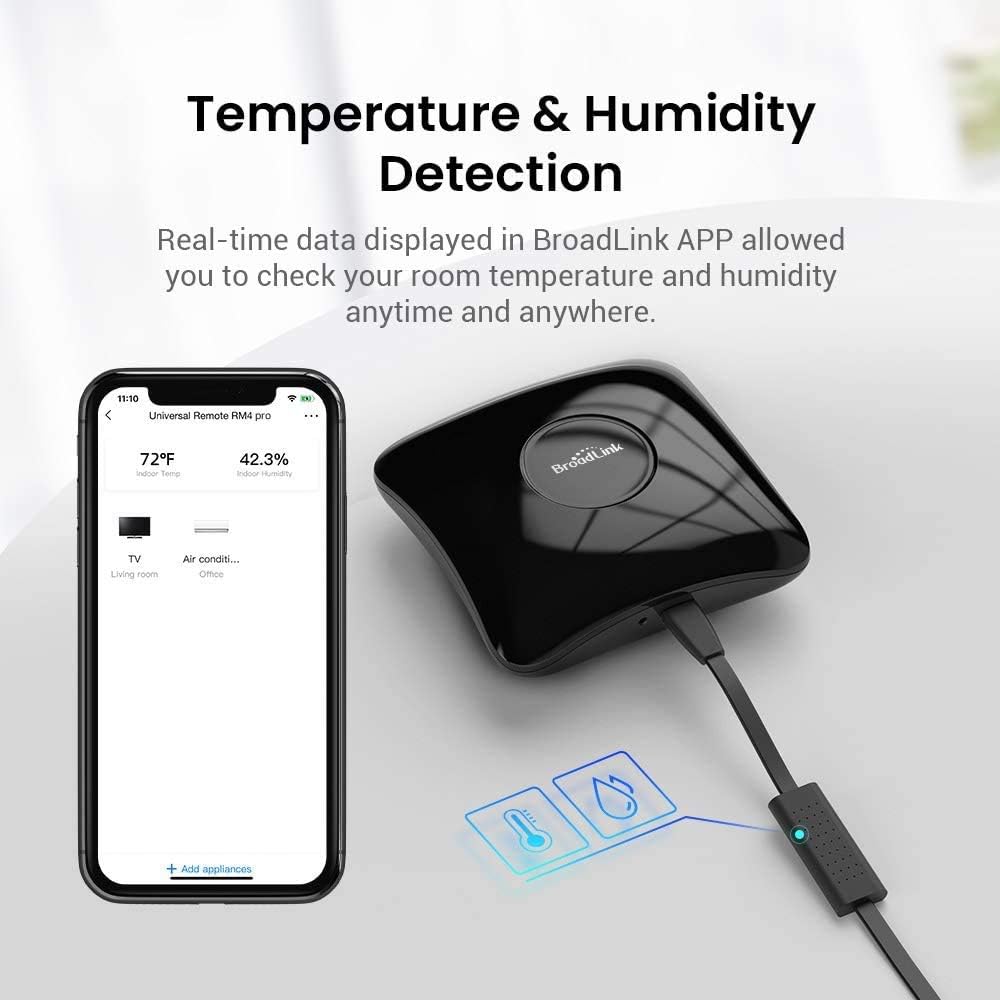 Smart IR/RF Remote Control Hub with Sensor Cable P15463