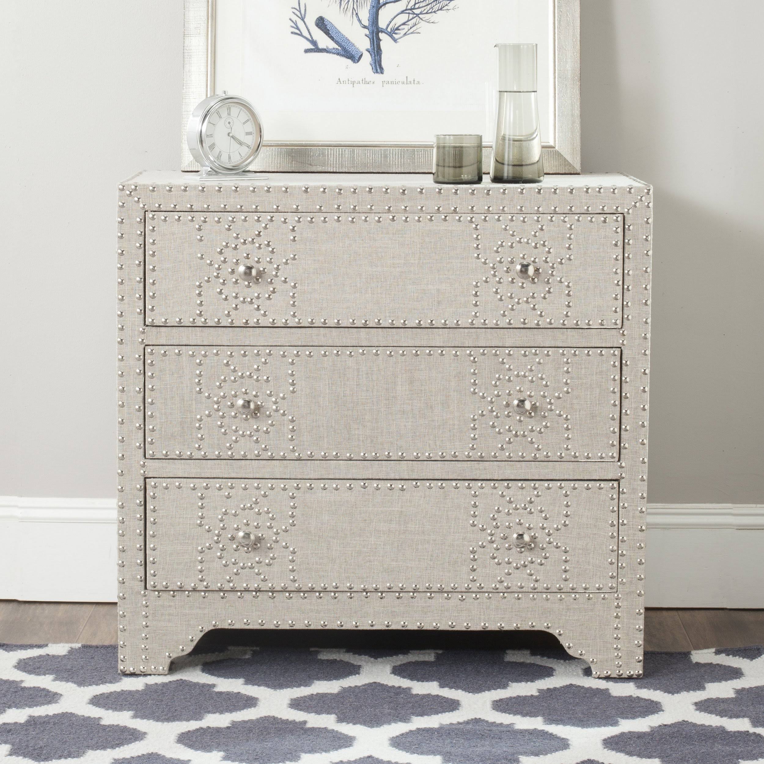 3 Drawer Grey Chest M194852