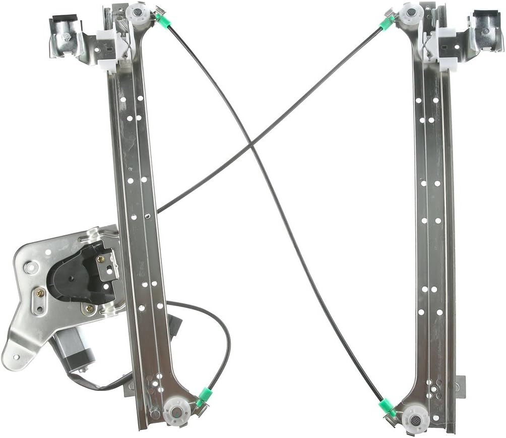 Rear Left Driver Side Power Window Regulator with Motor Pack of 2 X1509