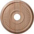16 in. OD x 1.12 in. P Carved Ceiling Medallion Cherry H62474