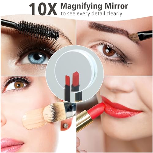 White Dimmable LED Makeup Mirror L9892