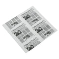 Newspaper Print Sandwich Wrap Paper - 1000/Pack O227446