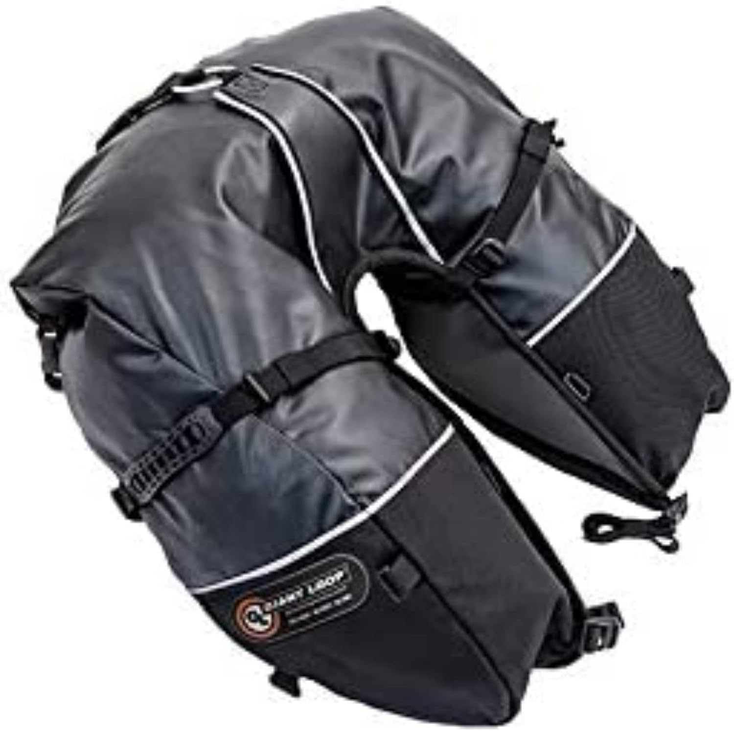 Black Water-resistant 39-Liters Motorcycle Storage Bag C8278