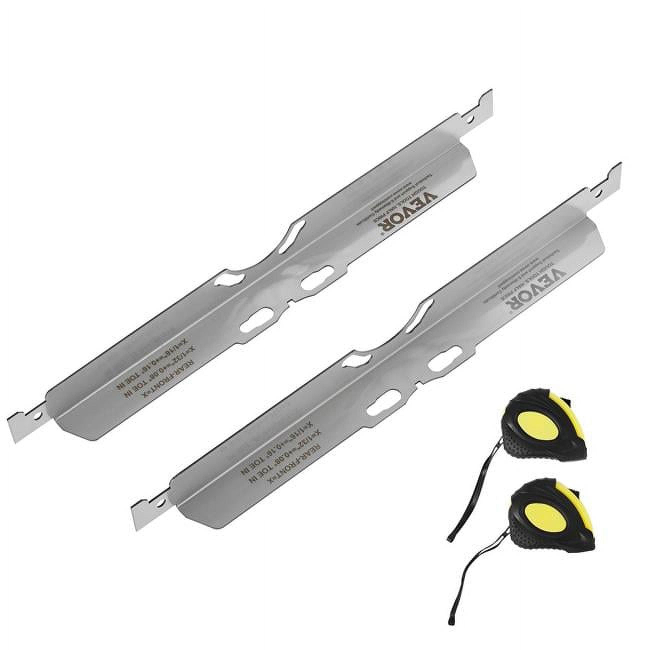Stainless Steel Wheel Alignment Tool Plates, Pack of 2 Y839178