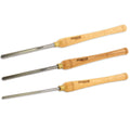 Woodturning Three Piece Bowl Gouge Set Q323