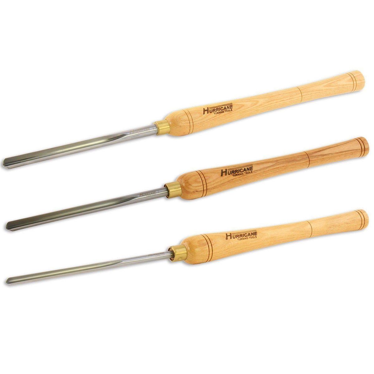 Woodturning Three Piece Bowl Gouge Set Q323