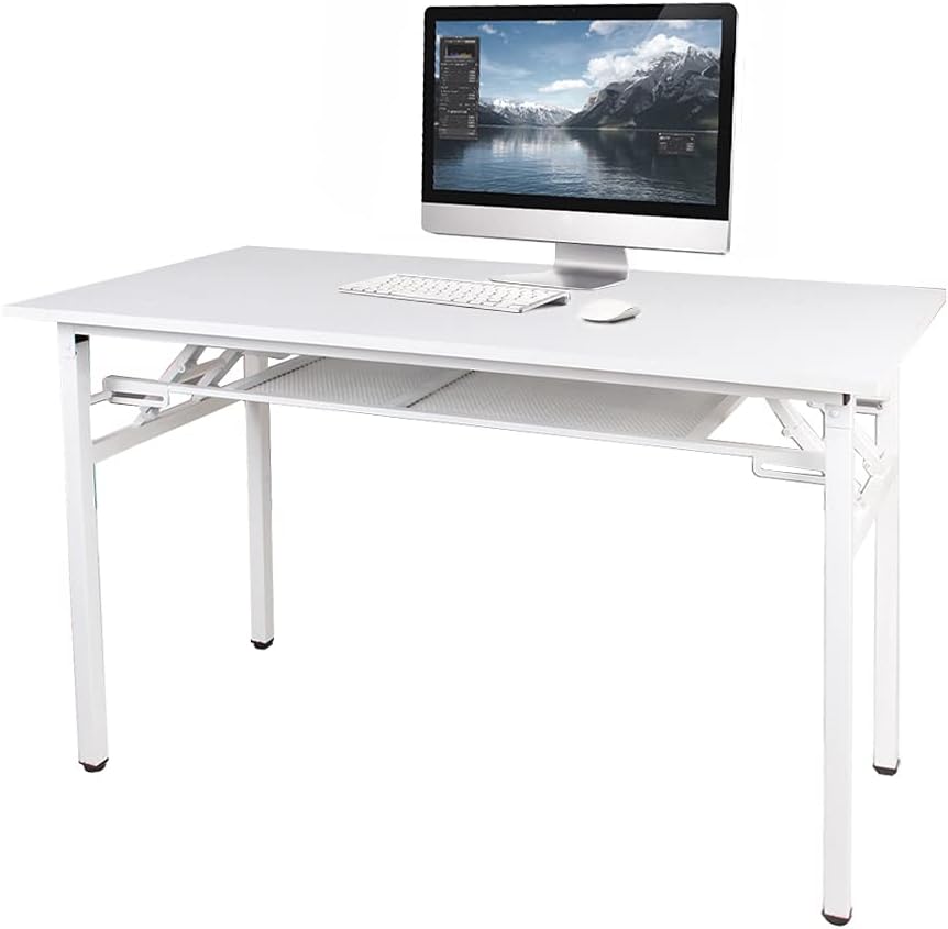 Folding Computer Desk 47 inches Workstation Desk T755810