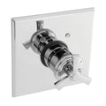 French Gold Thermostatic Trim Plate with Handle W18946