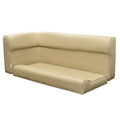 Beige Pontoon Boat Corner Couch Bench Seat L927