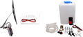 12V Electric Motor UTV Windshield Wiper Kit with Washer Pump Pack of 2 V43988