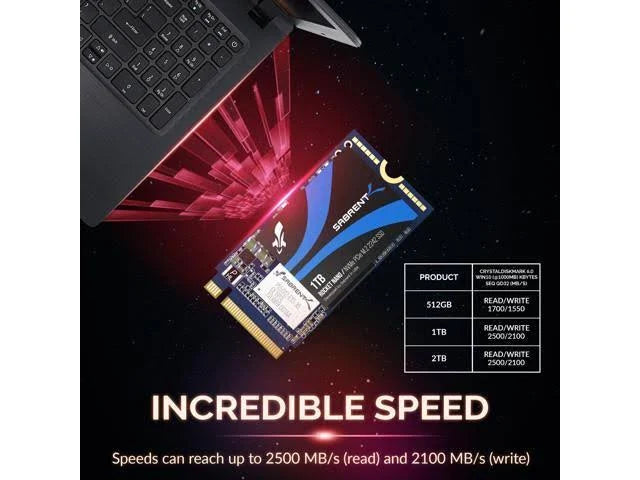 1 TB Solid State Drive - M.2 2242 Internal - PCI T515427