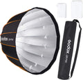 35.5 Inch Parabolic Softbox with Front & Inner Diffuser and Carrying Bag B52444