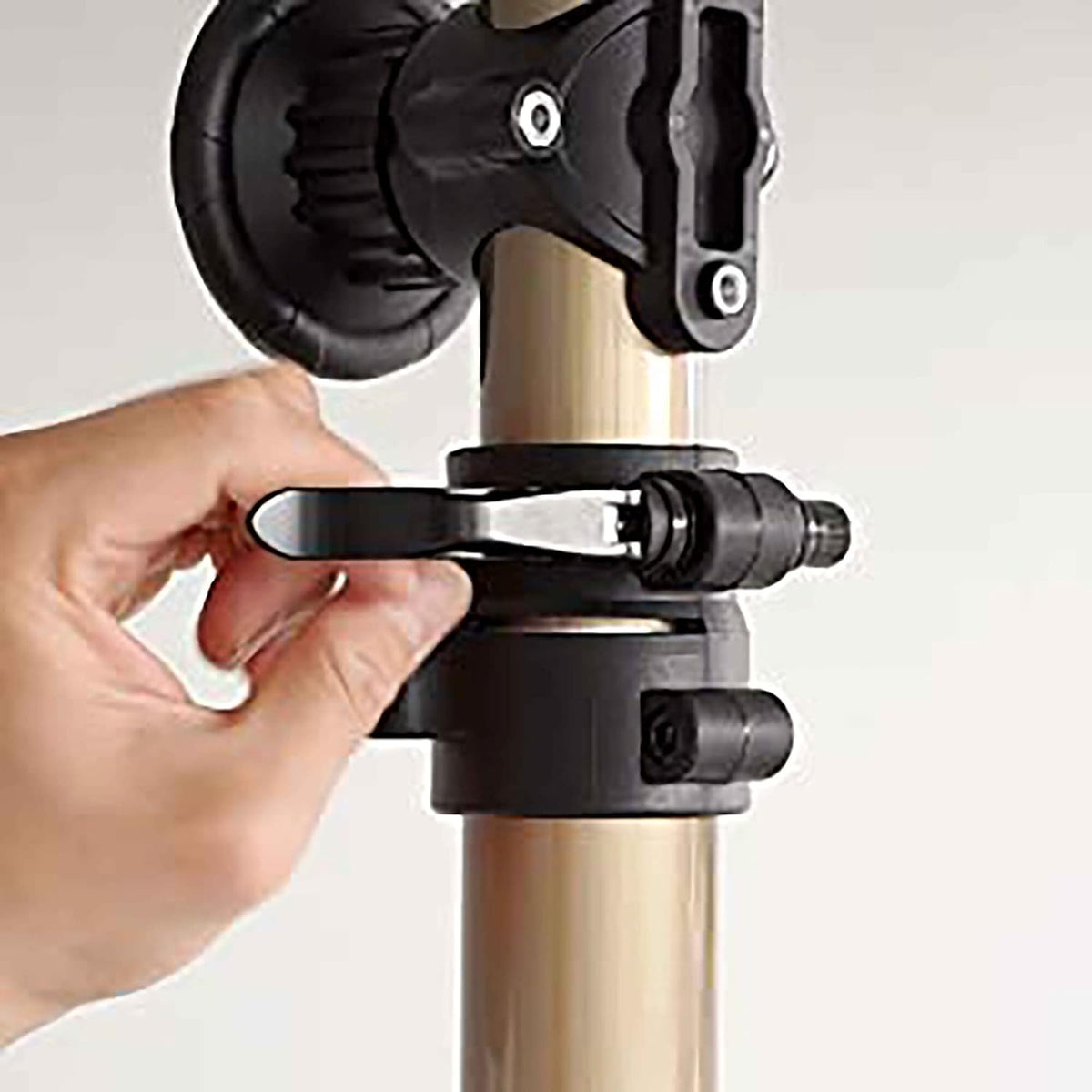 Floor to Ceiling Indoor 2 Bike Bicycle Vertical Dual Hanger Parking Rack Storage Pole Stand X380178