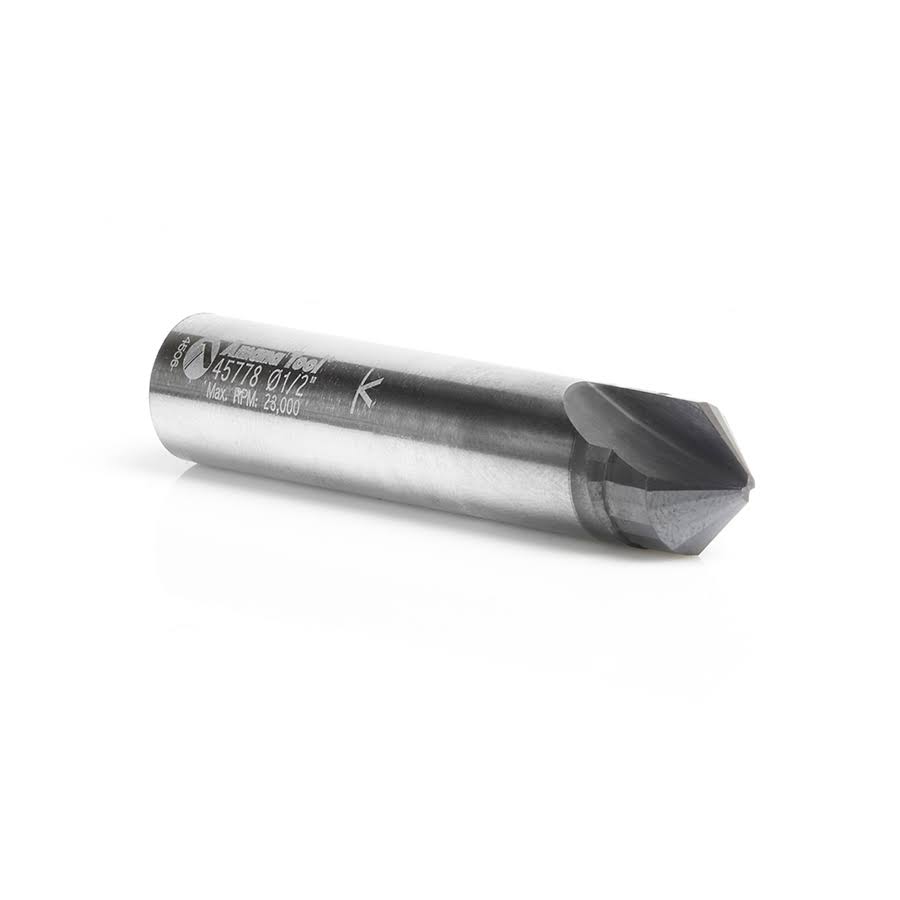 Carbide V-Groove 90 Deg. Folding 0.090 inch Tip Width x 3/8 x 1/2 D Q108828