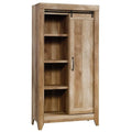 6 Shelf Storage Cabinet in Craftsman Oak A883