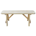 Yellow Pine Backless Bench D28654